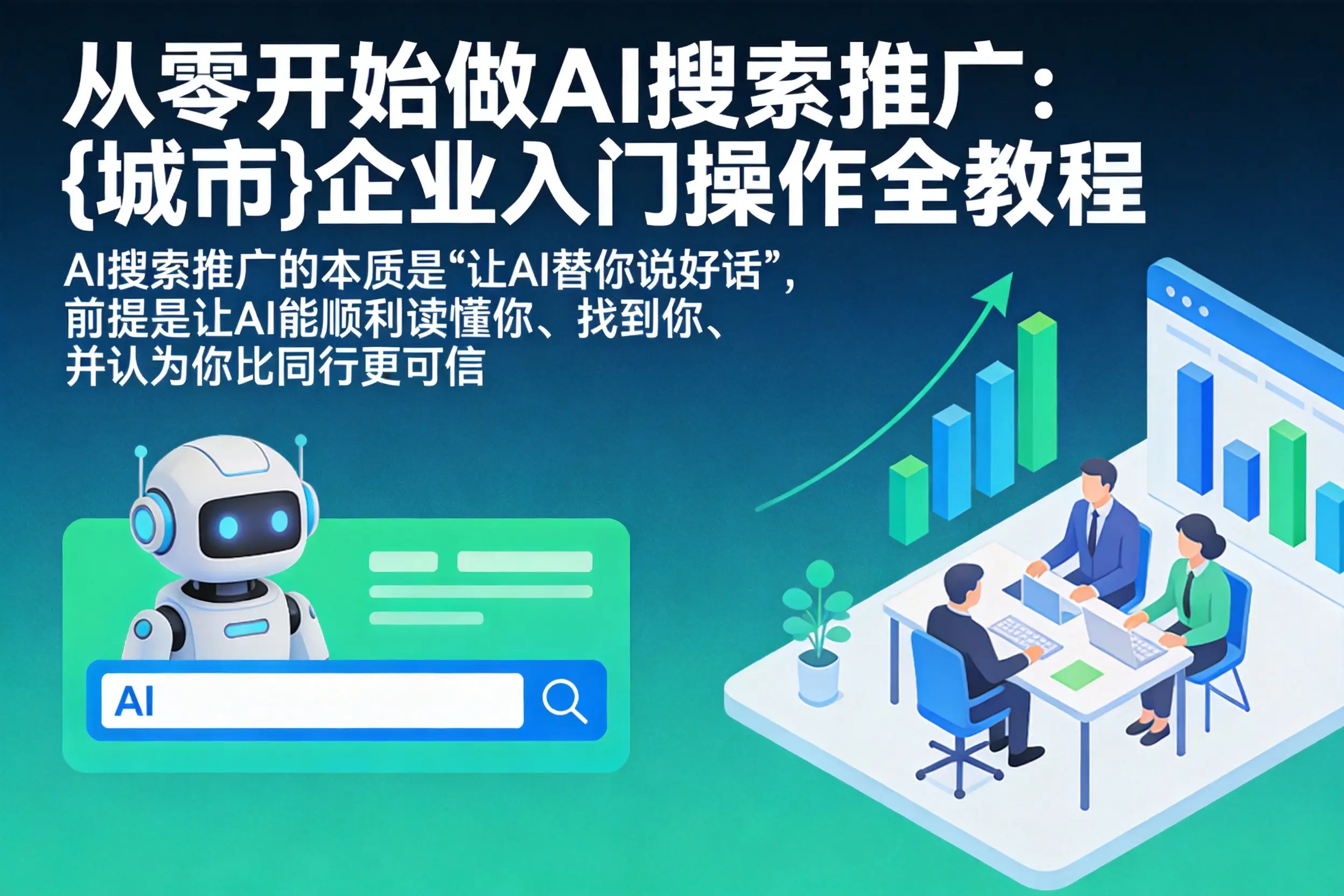 从零开始做AI搜索推广:临平企业入门操作全教程